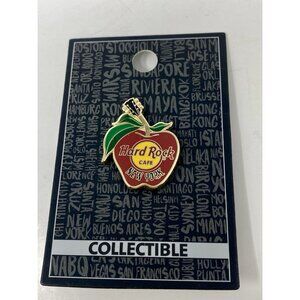 Hard Rock Cafe New York Pin Big Apple Logo Limited Edition